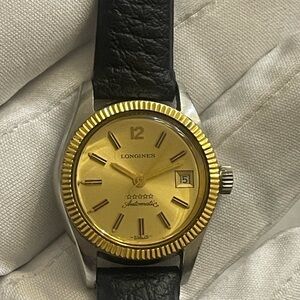 LONGINES 5 Star Admiral Atomatic Ladies Watch Vintage 1970s Cal 5852 Swiss Made